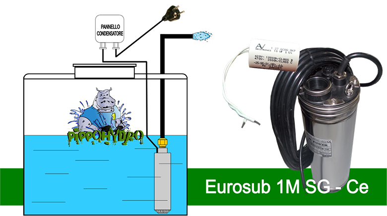 Collegamento Elettrico Pompa Sommersa Monofase Con Condensatore